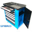 SPERO-217PCS INCHES TOOL 7-DRAWER TOOL TROLLEY SET (BLUE)