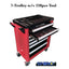 SPERO-220PCS TOOL 7-DRAWER TOOL TROLLEY SET (RED)