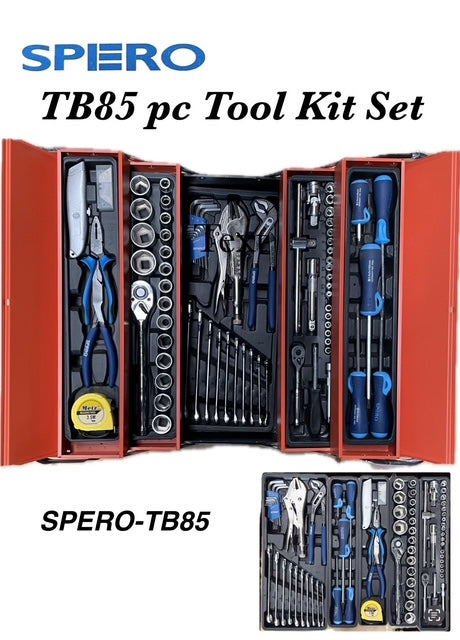 SPERO-85PCS METAL TOOL-BOX KIT