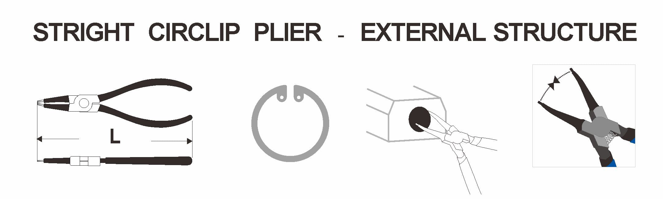 SPERO-CIRCLIP PLIER(BENT-EXTERNAL) Secondary image