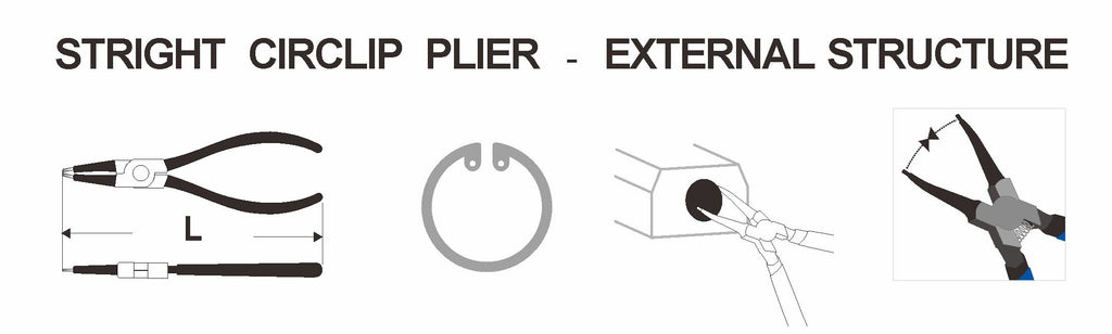 SPERO-CIRCLIP PLIER(BENT-EXTERNAL)