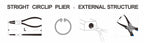 SPERO-CIRCLIP PLIER(BENT-EXTERNAL)