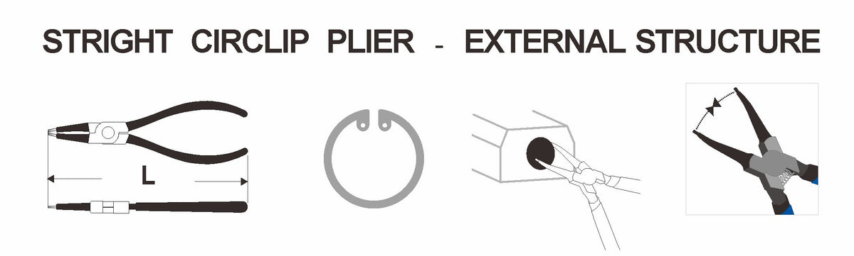 SPERO-CIRCLIP PLIER(BENT-EXTERNAL)