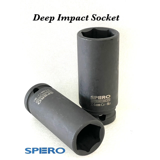 SPERO-DEEP IMPACT SOCKET 1/2"DR. (INCHES)