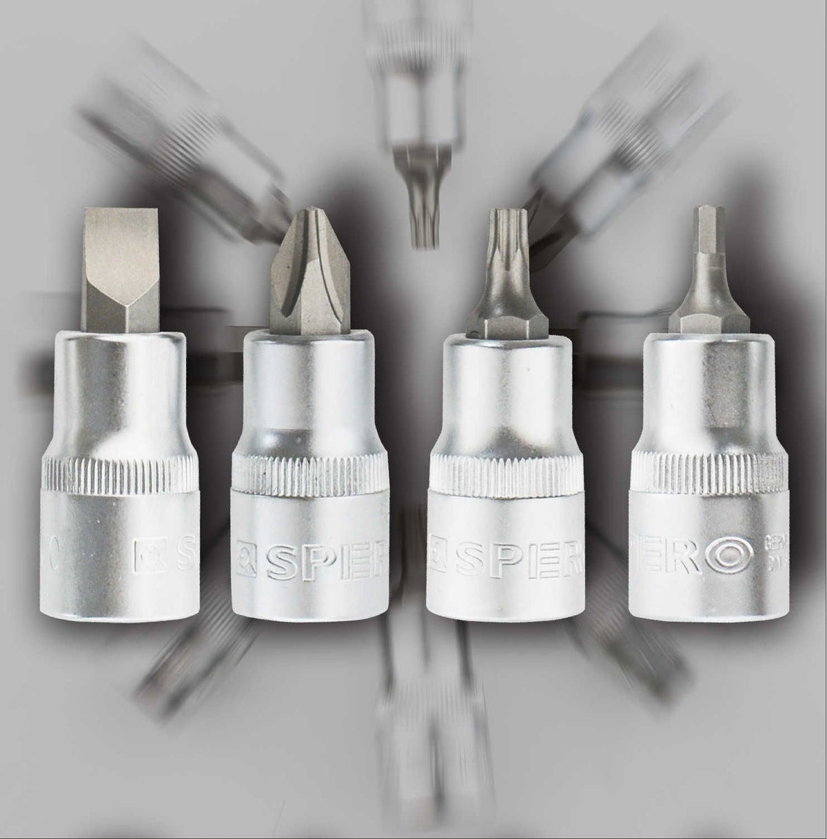 SPERO- HEX BIT SOCKET 3/8"DR.
