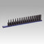 SPERO- IMPACT SOCKET HEX BIT C/W MAGNETIC RAIL SET 1/2"DR. 16PC M/M
