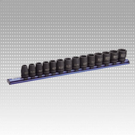 SPERO- IMPACT SOCKET MAGNETIC RAIL SET 1/2"DR. 14PC M/M Main image