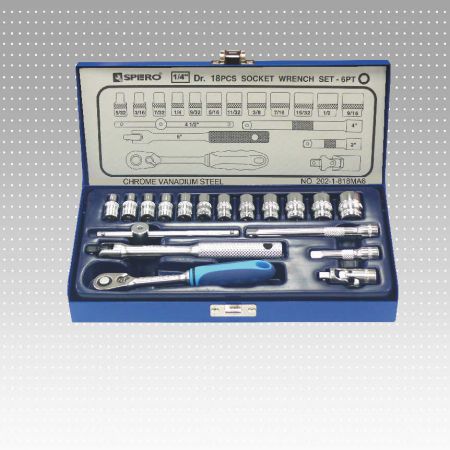 SPERO-SOCKET SET 1/4"DR. INCHES