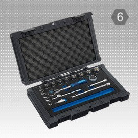 SPERO- SOCKET SET 1/4"DR. X 19PC 6PT M/M Main image