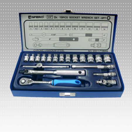 SPERO-SOCKET SET 1/4"DR.X19PC M/M Main image