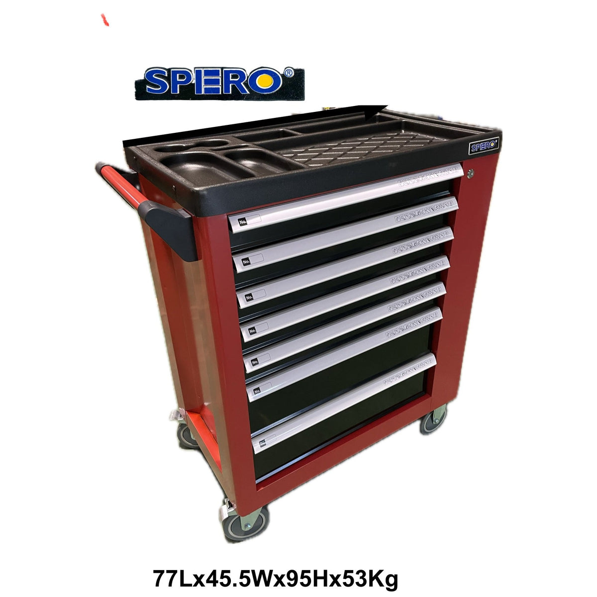 SPERO-TOOL TROLLEY 7DRAWER(RED) Main image