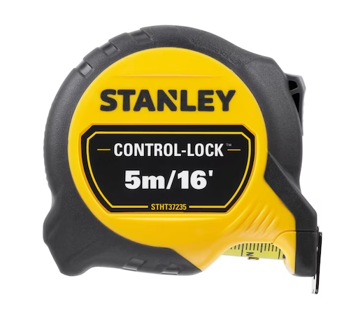 STANLEY CONTROL-LOCK TAPE MEASURE (5M / 16"), STHT37235-5 Secondary image