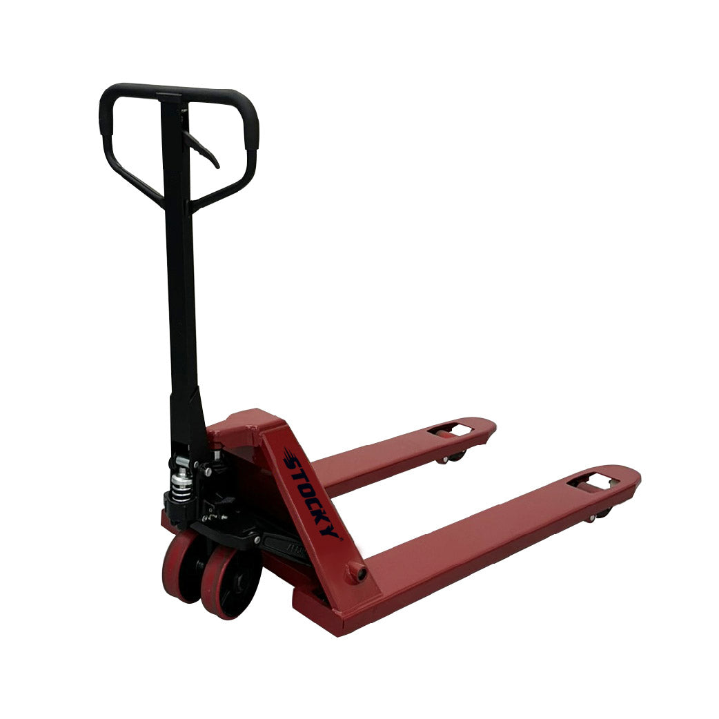 STOCKY HYDRAULIC PALLET TRUCK PU WHEEL 3.0T Main image