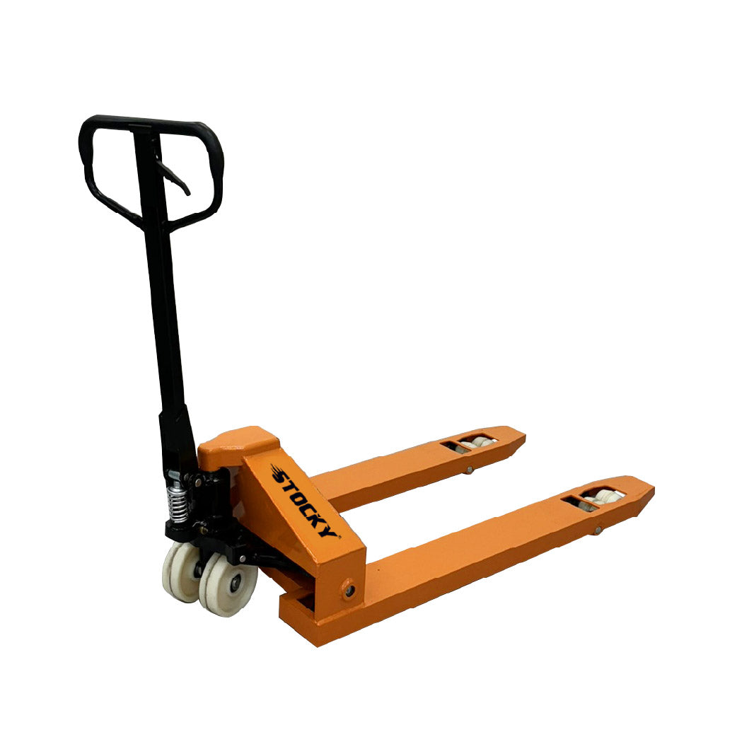 STOCKY HYDRAULIC PALLET TRUCK NYLON WHEEL 5.0T Main image