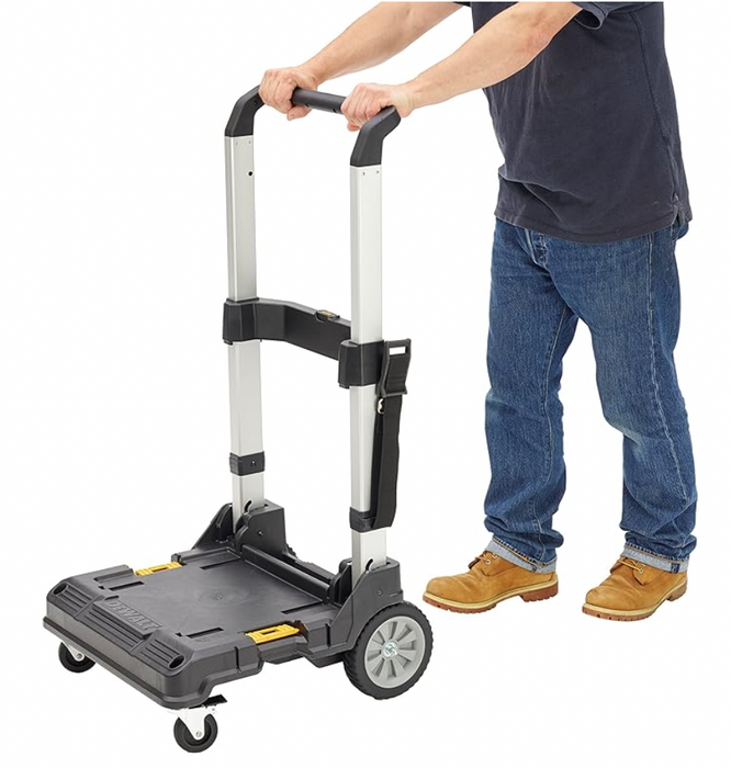 DEWALT HEAVY DUTY TROLLEY, TSTAK II, FOLDABLE TROLLEY, DWST1-71196