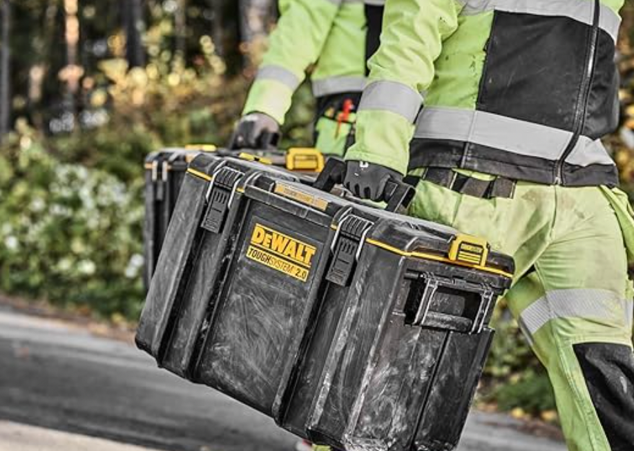 DEWALT TOUGHSYSTEM DS400 HEAVY DUTY TOOL BOX, DEEP TOOL BOX,  DWST83342-1