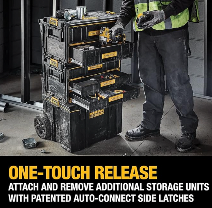 DEWALT TOUGHSYSTEM HEAVY DUTY TOOL BOX, 3 DRAWER UNIT,  DWST08330-1