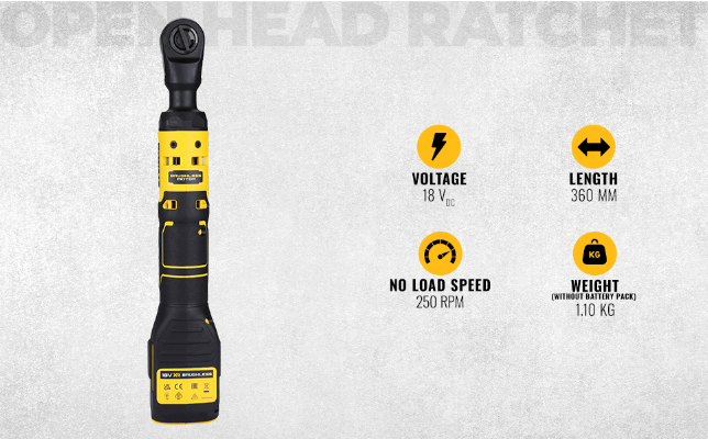 DEWALT ATOMIC™ 20V MAX Brushless 1/2" Ratchet Impact Wrench - DCF512N (BARE TOOL)