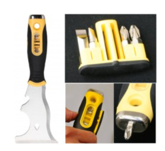 KDS SC-M76SD, 14-IN-1 PUTTY KNIFE, 76MM