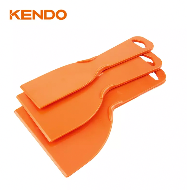 KENDO 3PC PLASTIC SCRAPER SET - 45423