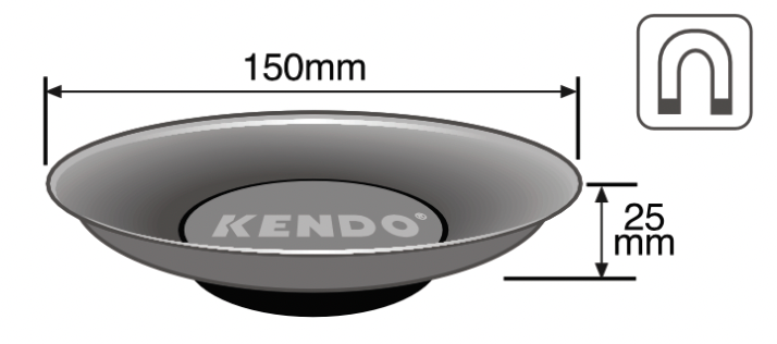 KENDO MAGNETIC TRAY - 75121