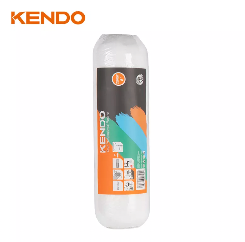KENDO 9" MICROFIBER PAINT ROLLER REFILL WITH CORE - 46502