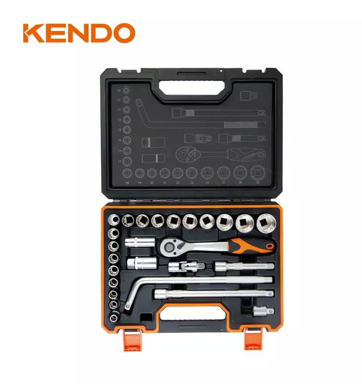 KENDO 26pc 1/2" SOCKET SET - 90565