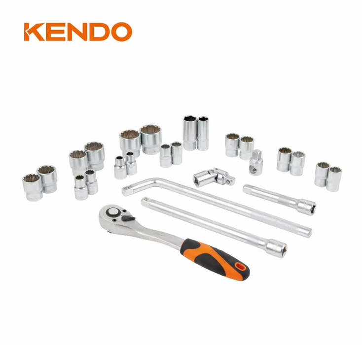 KENDO 26pc 1/2" SOCKET SET - 90565