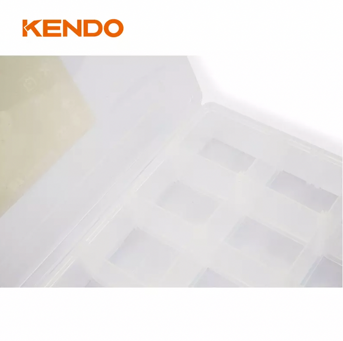 KENDO 31CM CLEAR ORGANISER WITH DIVIDERS - 90225