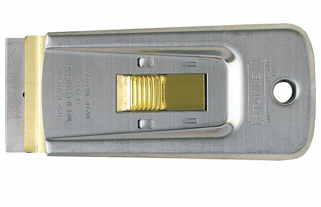 STANLEY RAZOR BLADE SCRAPER WITH 5 BLADES - 28-500