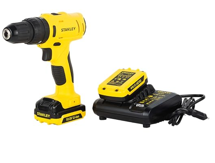 STANLEY 12VMAX 1.5AH CORDLESS HAMMER DRILL DRIVER, SCH121S2-B1