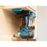 StealthMounts Tool Mounts for Makita 18V LXT Series [SKU: TM-MK18-BLU-4LF]