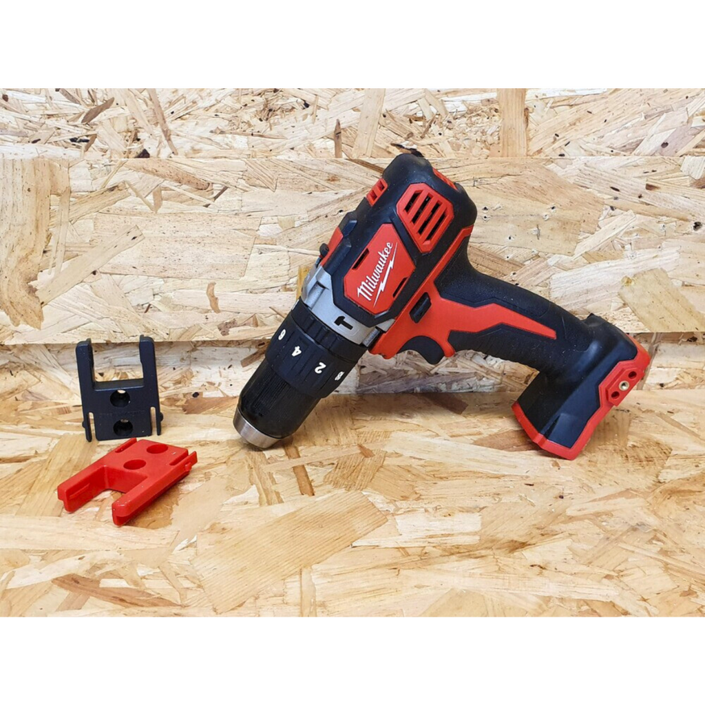 StealthMounts Tool Mounts for Milwaukee M18 Series [SKU: TM-MW18-RED-4LF]