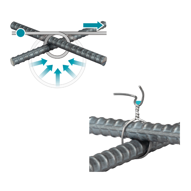 MAKITA TR001GZ, 40V CORDLESS REBAR TYING TOOL (BARE UNIT)
