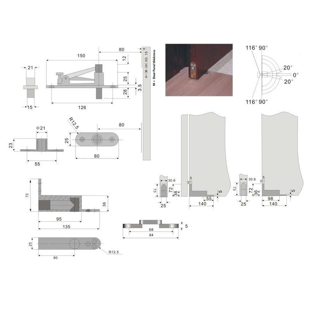 S.H 850 Door Closer