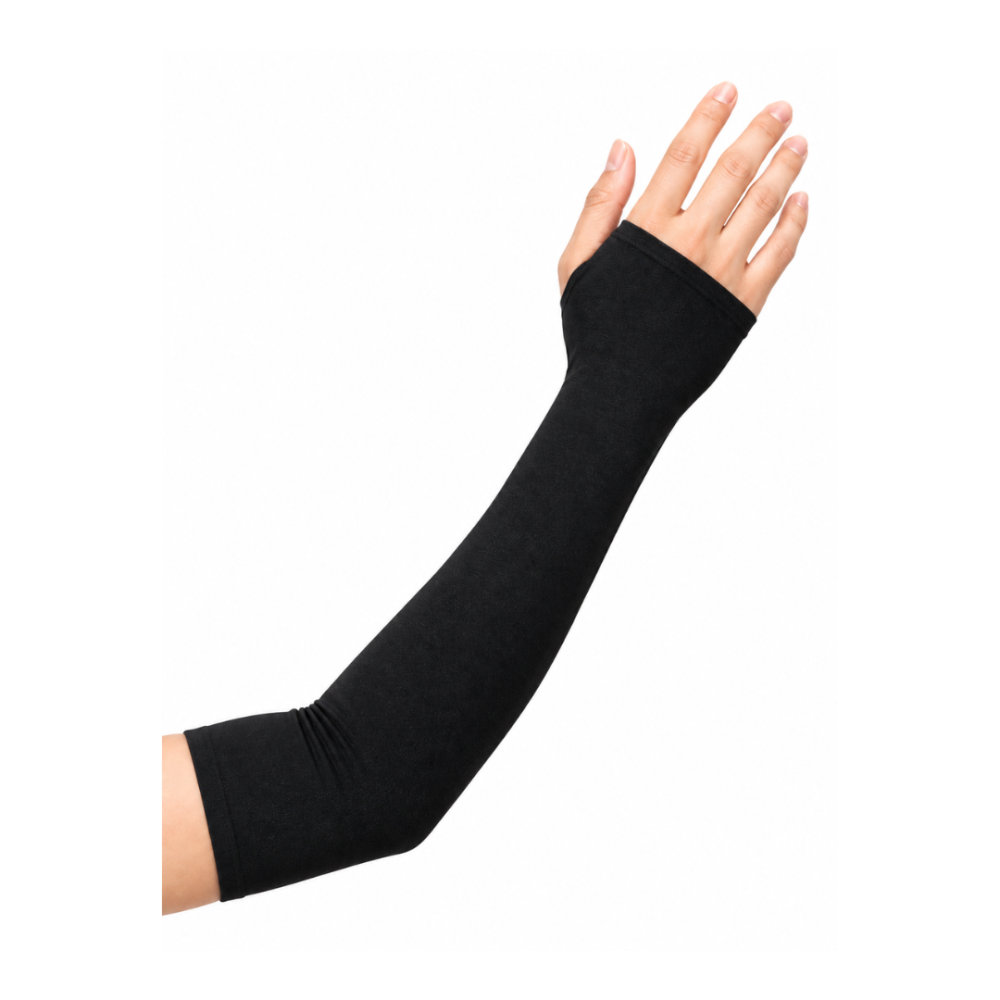 U-BEST UV SUN PROTECTION COOLING ARM SLEEVE BLACK Main image