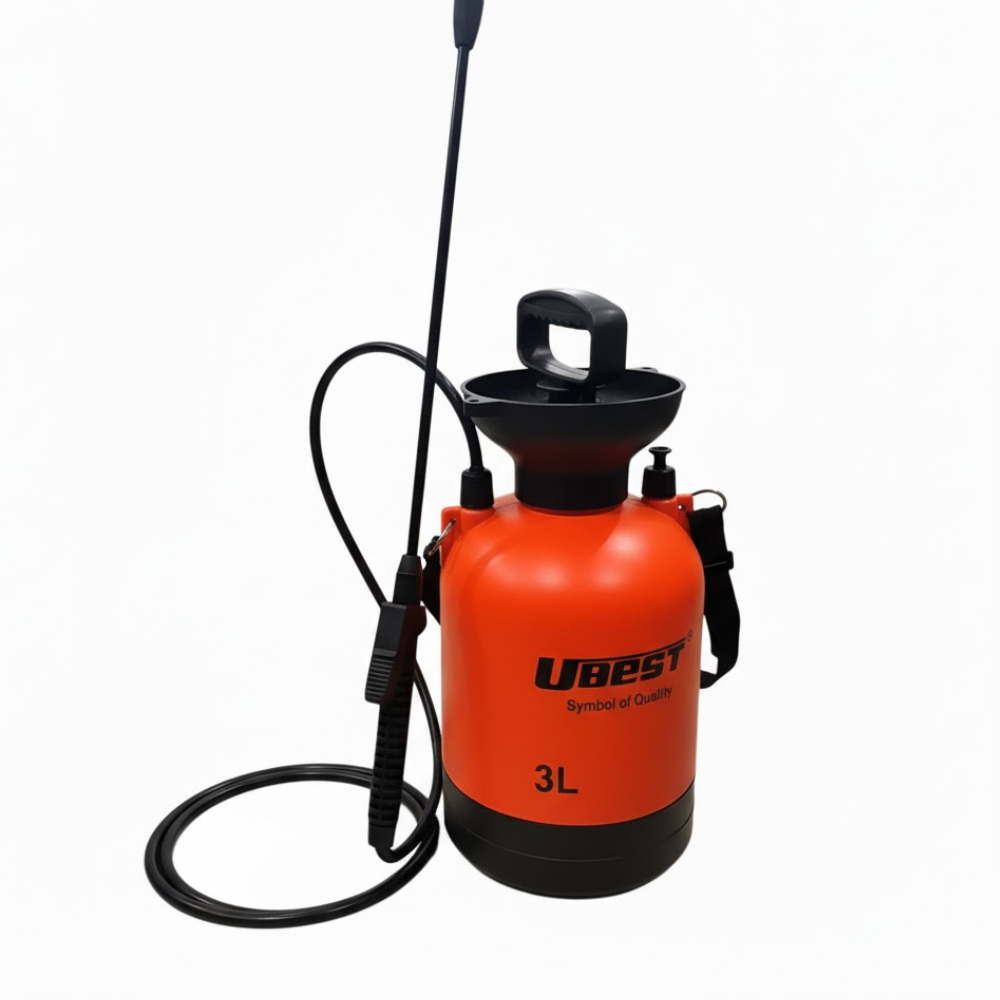 U-BEST 3LTR PRESSURE SPRAYER / GARDEN SPRAYER C/W CARRYING STRAP