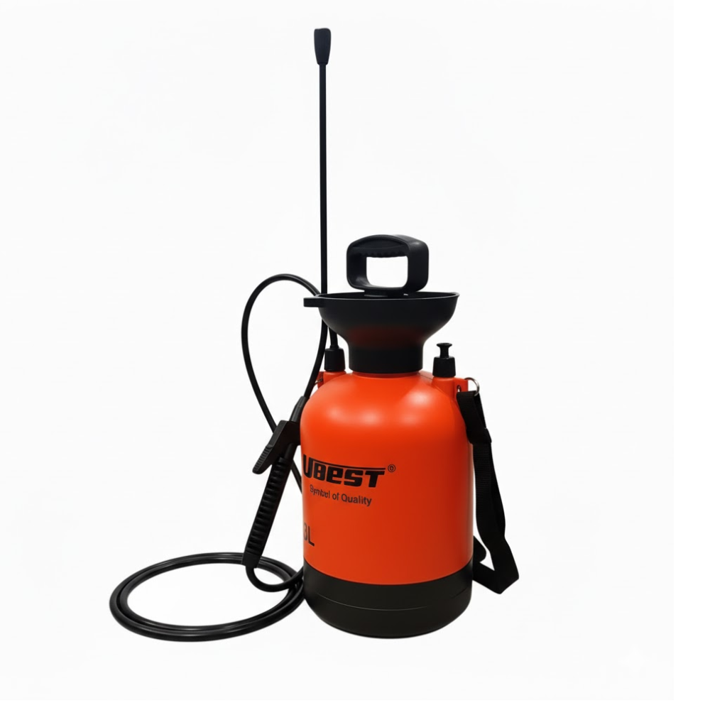 U-BEST 3LTR PRESSURE SPRAYER / GARDEN SPRAYER C/W CARRYING STRAP