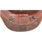 INDUSTRIAL SAFETY HELMET WITH SUSPENSION INNER LINER SS98:2013