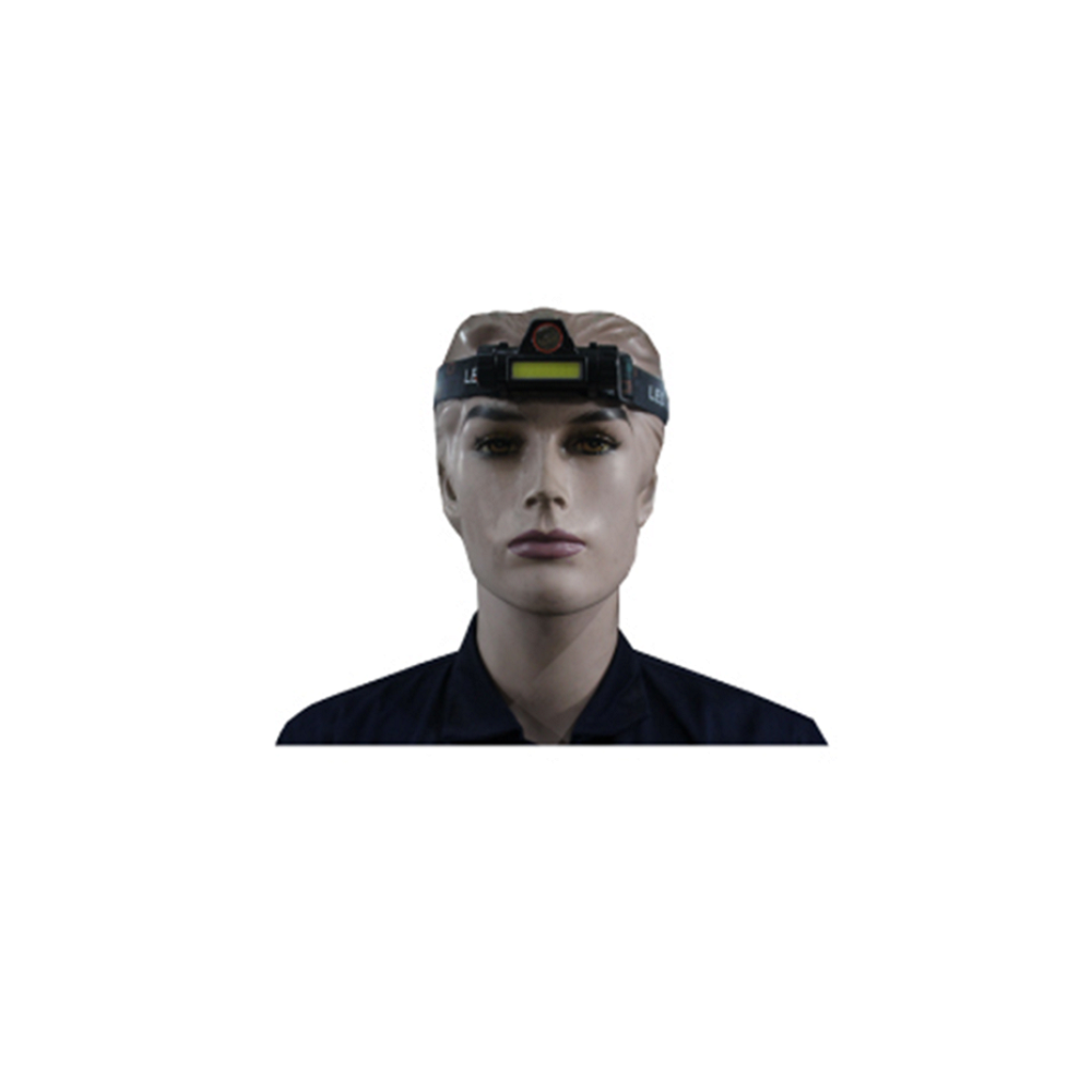 LED RECHARGEABLE HEAD LAMP 5W DUAL MODE, ABS COVER WITH MAGNETIC, USB CABLE