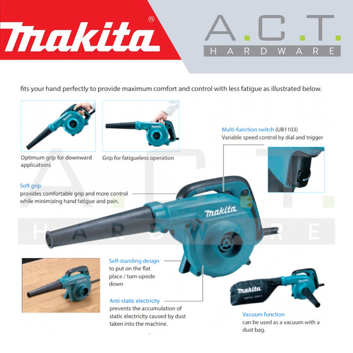 MAKITA UB1102 CORDED BLOWER