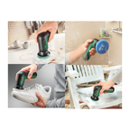 POWERFUL BOSCH UNIVERSAL BRUSH, 3.6V CORDLESS MINI POWER SCRUBBER SET, 215 RPM (CHARGING WITH MICRO-USB)