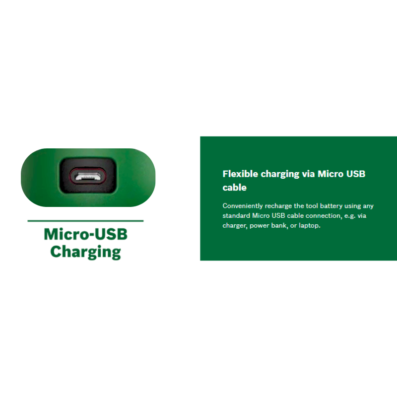 POWERFUL BOSCH UNIVERSAL BRUSH, 3.6V CORDLESS MINI POWER SCRUBBER SET, 215 RPM (CHARGING WITH MICRO-USB)