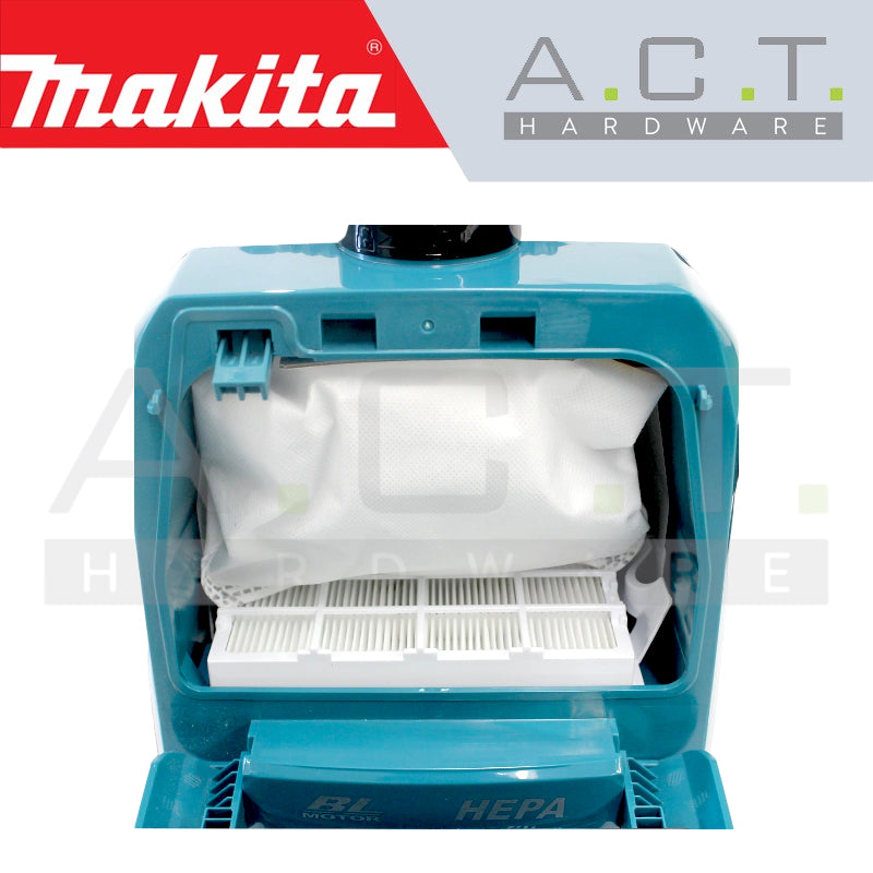 MAKITA VC009GZ CORDLESS BACKPACK VACUUM CLEANER Secondary image