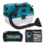 MAKITA VC014GLZ, 40V CORDLESS BRUSHLESS WET & DRY VACUUM, 7.5L, HEPA FLITER