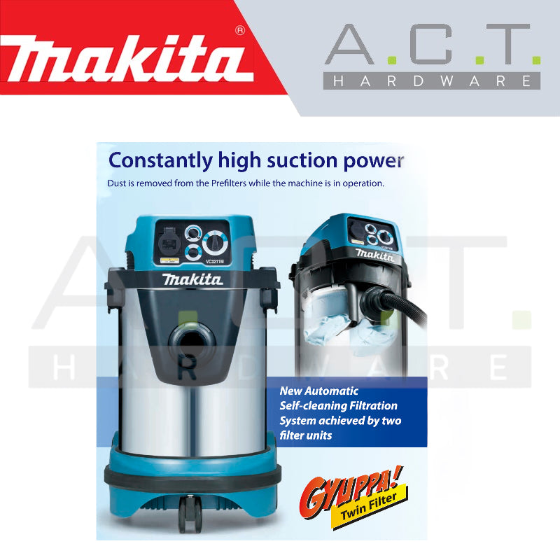 MAKITA VC3210L CORDED VACUUM CLEANER (WET & DRY)