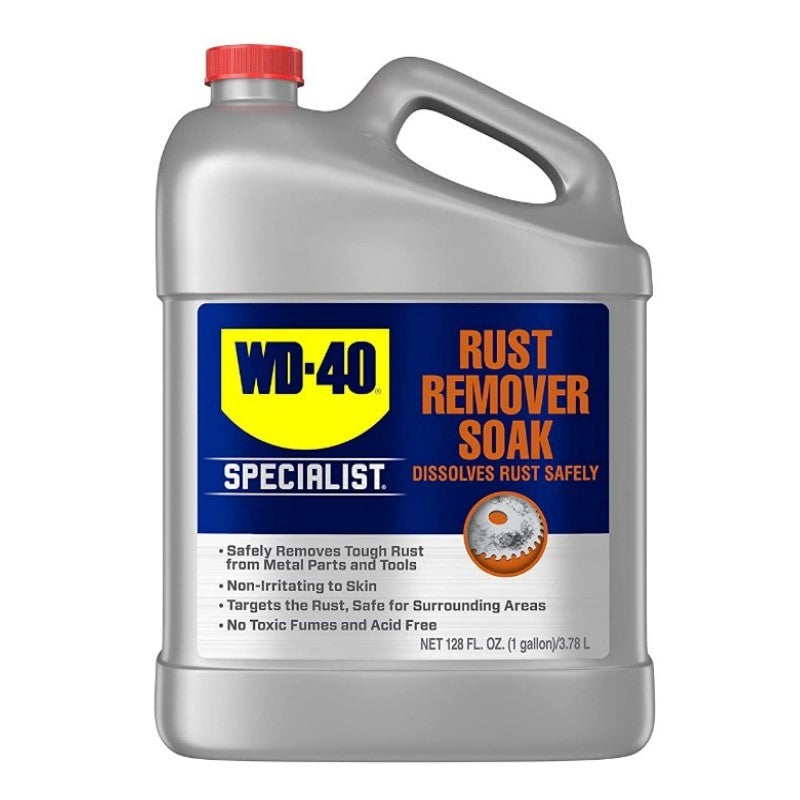 WD40 SPECIALIST FAST ACTING RUST REMOVER SOAK - 3.78 LITRE