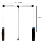 S.H Wardrobe Lift - Side Fitting With Soft Close