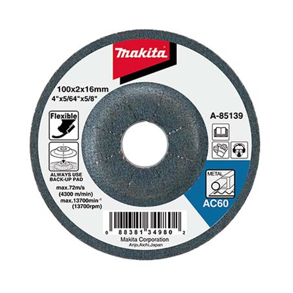 Makita Flexible Grinding Disc AC60 100mm