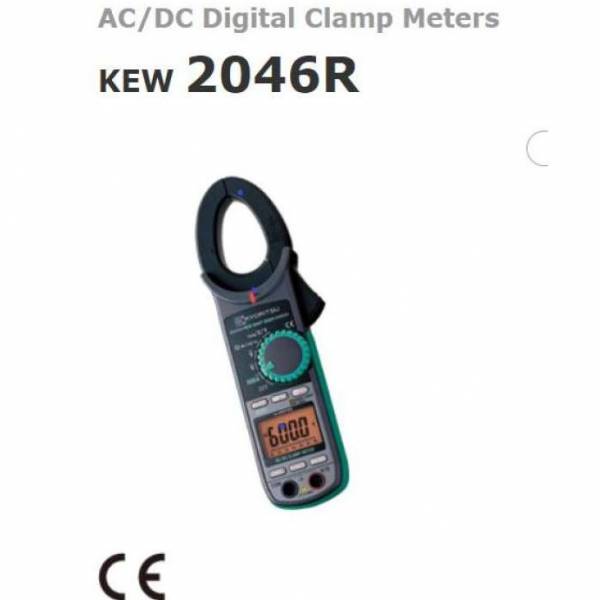 KYORITSU 2046R TRUE RMS AC/DC DIGITAL CLAMP METER